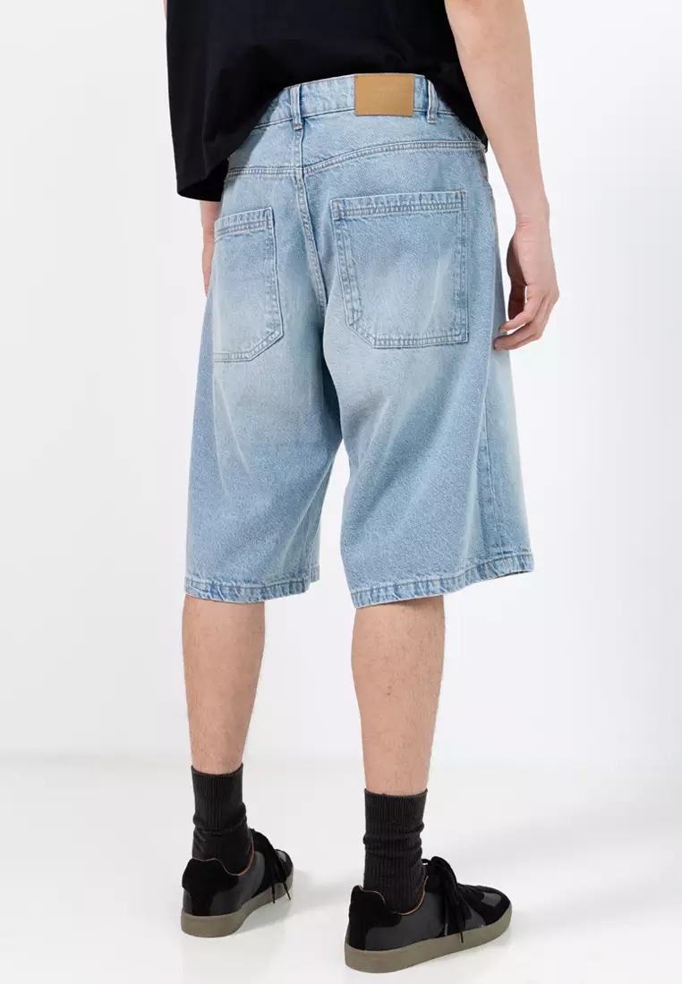 electro-denim-lab-8082-7706954-2 Loose Denim Shorts