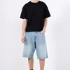 electro-denim-lab-8082-7706954-4 Loose Denim Shorts