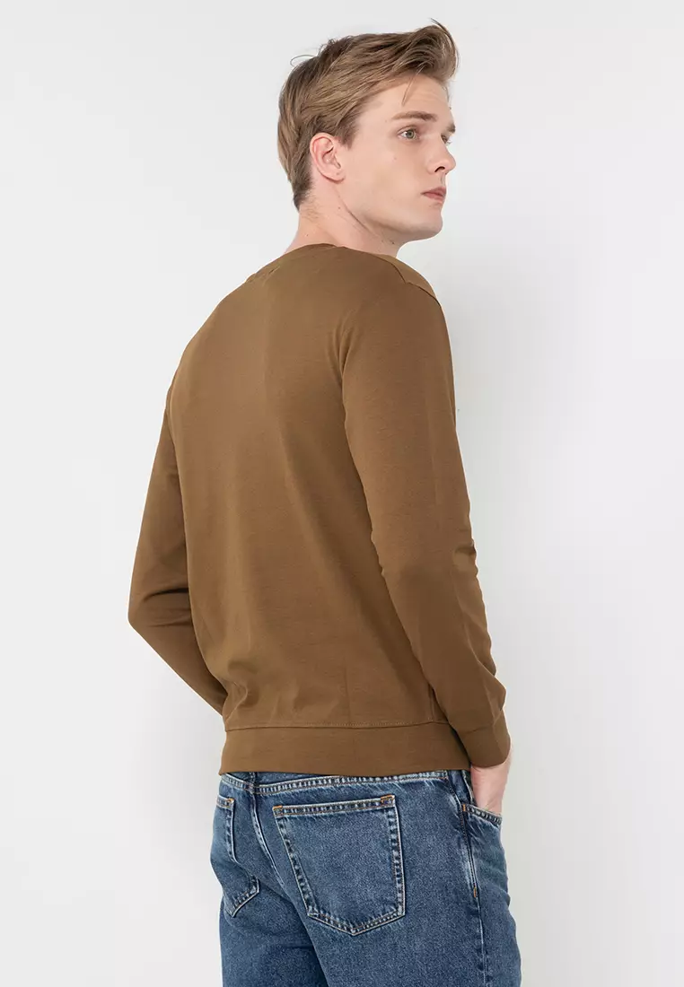 fidelio-5453-3465973-2 Stripes Patching Sweatshirt