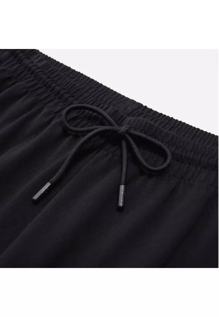 giordano-1198-6648764-3 Men's Interlock Elastic Waist Drawstring Shorts