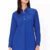 Women's Stretch Oxford Acute Collar Long Sleeve Shirt