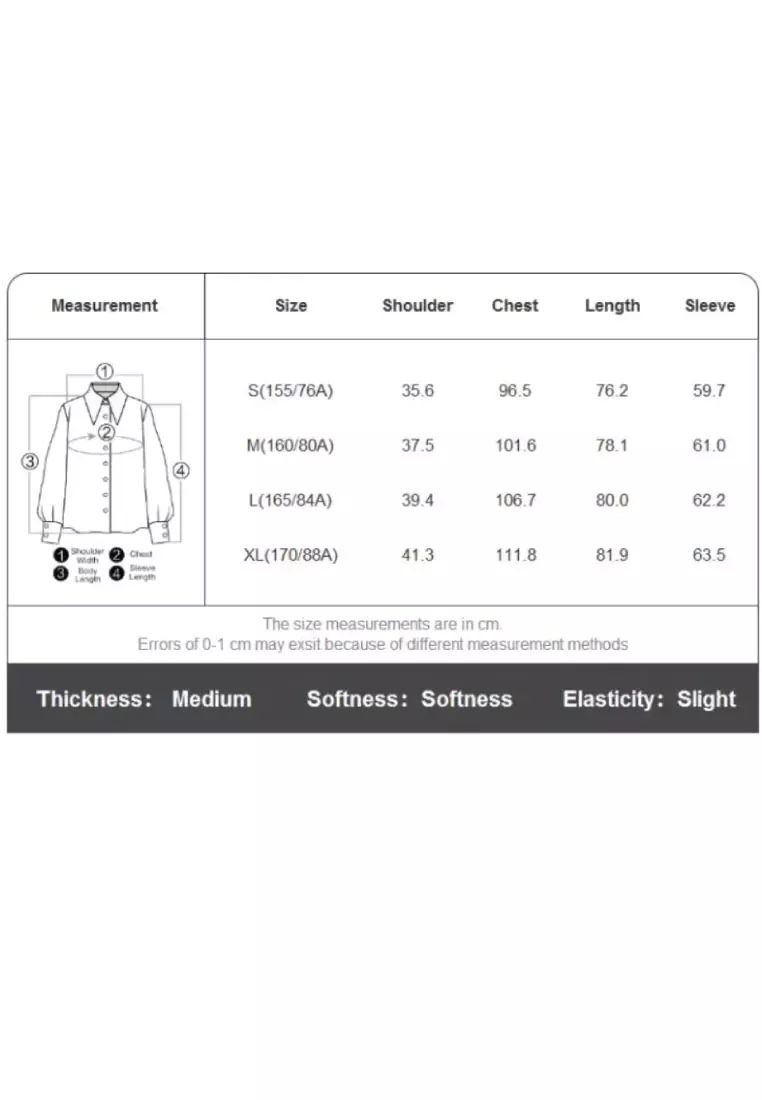Women's Stretch Oxford Acute Collar Long Sleeve Shirt