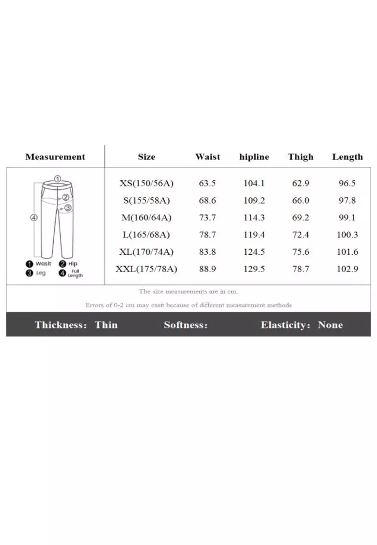 Women's Linen Viscose Elastic Waist Wide Leg Pants