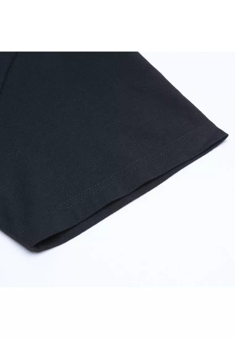 giordano-2884-4902064-5 Men's Cotton Short Sleeve Slim Tee