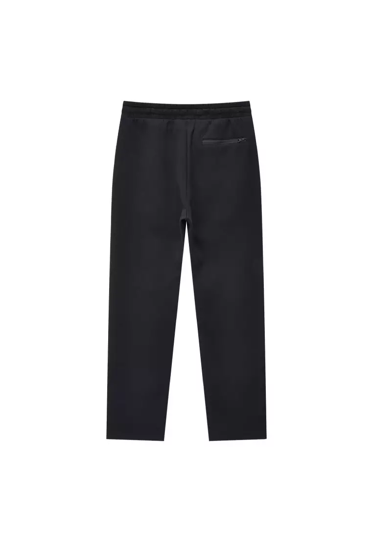 giordano-5051-3819254-2 Men's Elastic Waist Drawstring Slim Straight Jogger