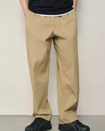 giordano-5766-4299364-1 Korea Collection Men's Elastic Waist Cargo Pants