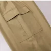 Korea Collection Men's Elastic Waist Cargo Pants