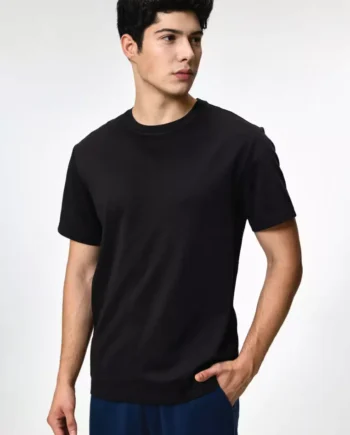 giordano-6249-5037764-1 Men's Interlock Plain Short Sleeve Tee