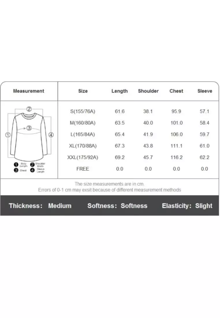 giordano-6913-2577554-8 Women's Cotton Long Sleeve Print Tee