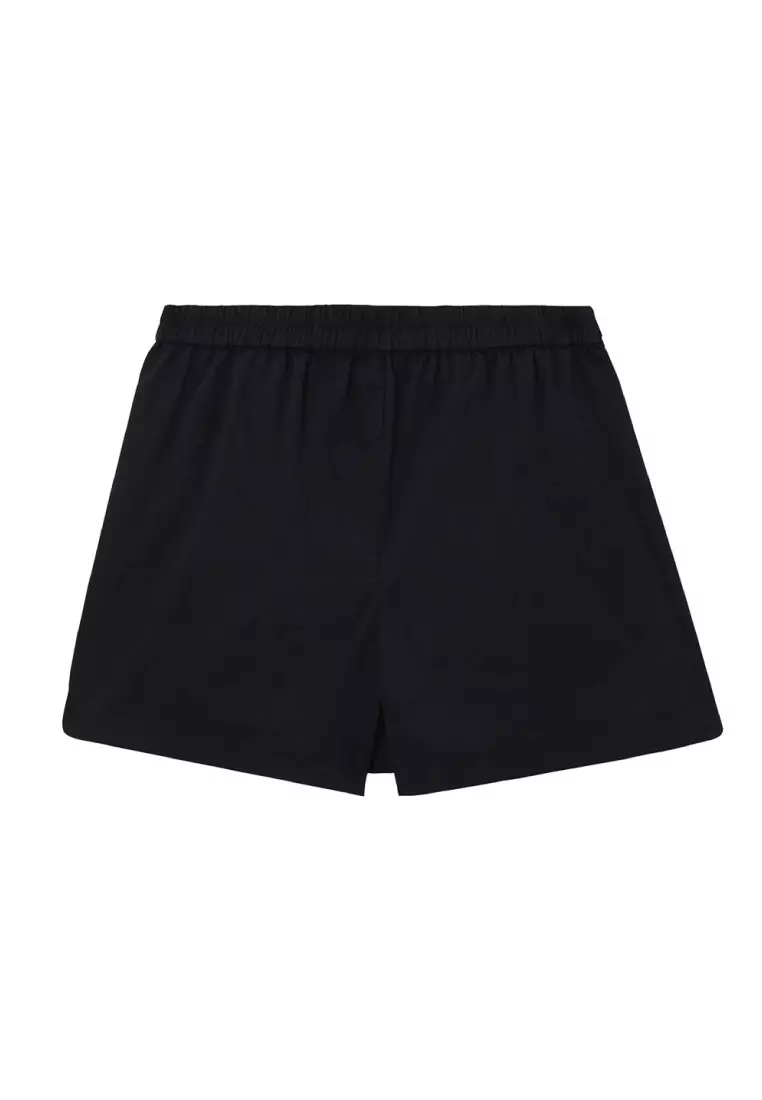 Women's Cotton Twill Elastic Waist Skorts