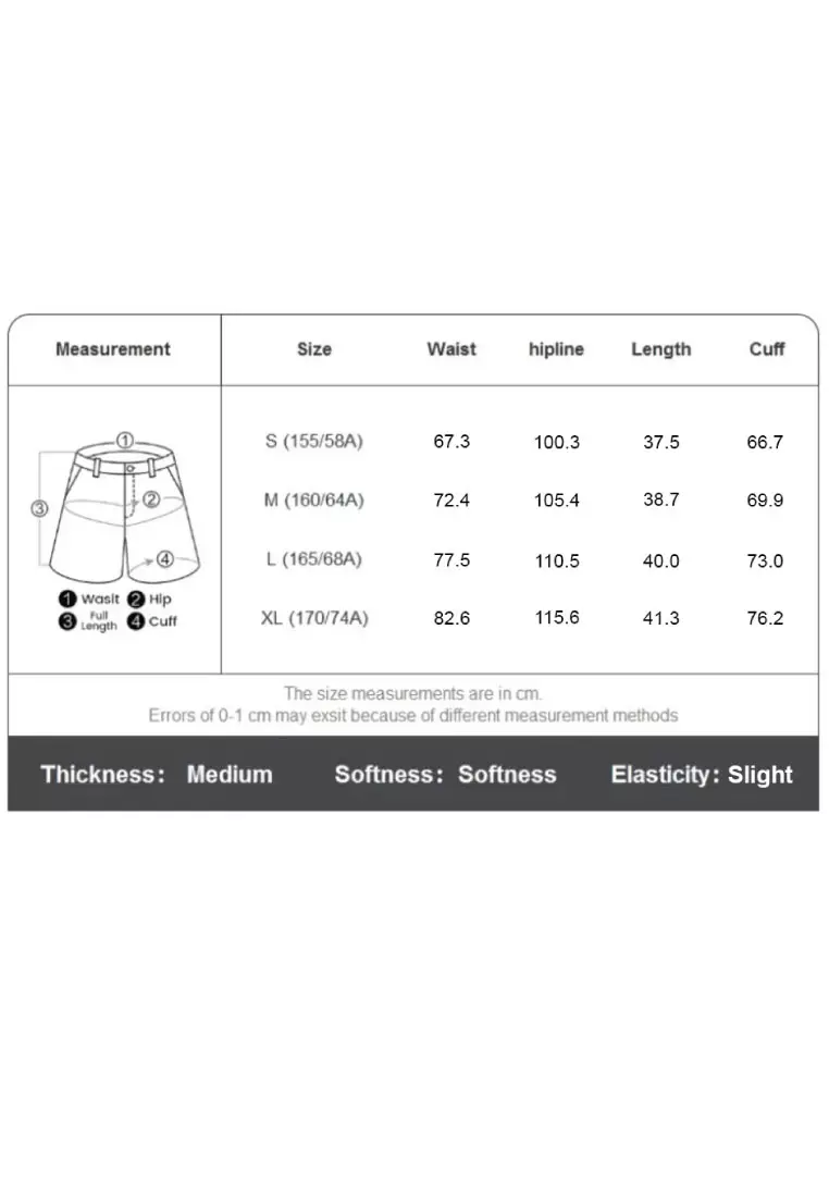 Women's Cotton Twill Elastic Waist Skorts