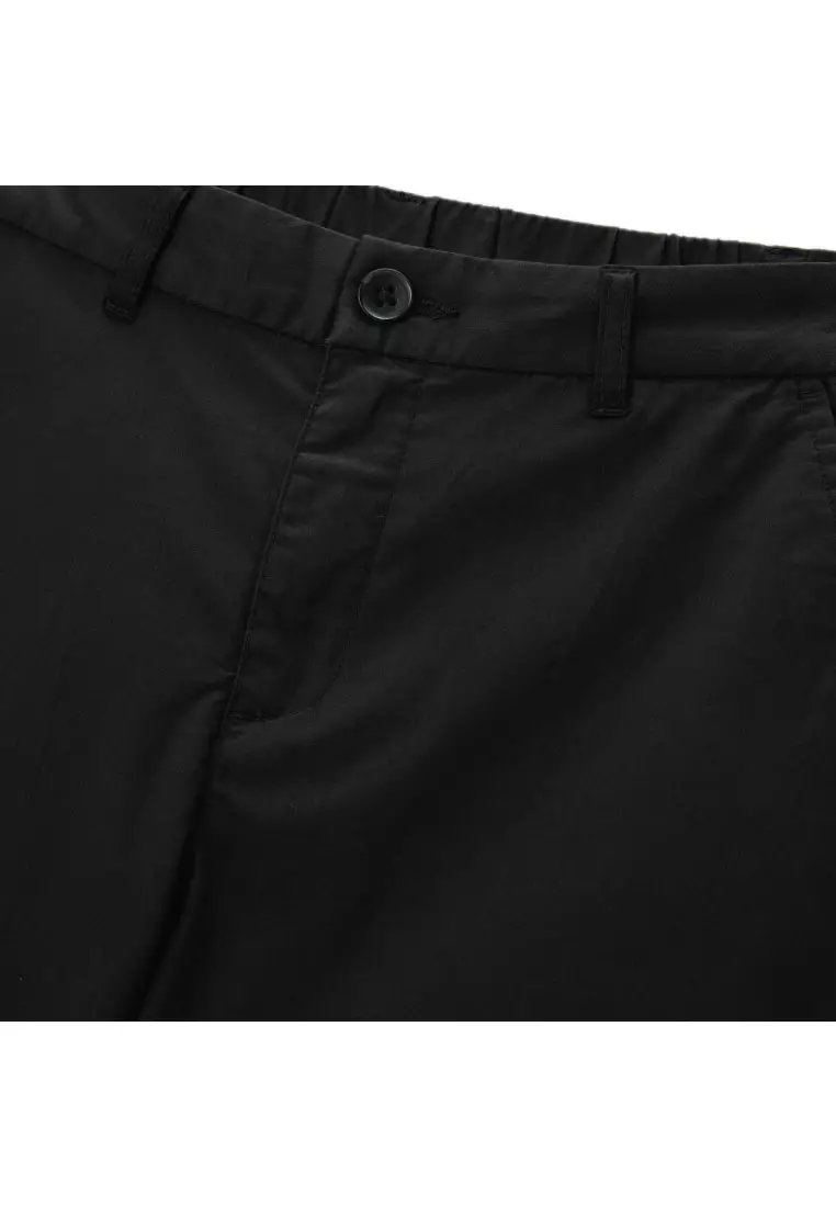 giordano-7482-5973034-3 Women's Cool Touch Regular Tapered Elastic Waist Pants
