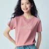 giordano-7792-5669064-1 Women's Cotton Short Sleeve Print Tee
