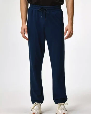giordano-8403-4084564-1 Men's Cotton French Terry Elastic Waist Drawstring Jogger