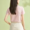 Women's Cotton Short Sleeve Pique Polo
