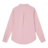 Women's Cotton Oxford Slim Embroidery Long Sleeve Shirt