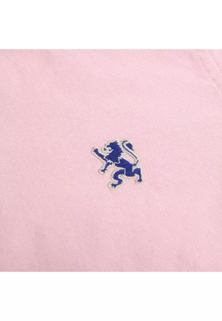 Women's Cotton Oxford Slim Embroidery Long Sleeve Shirt