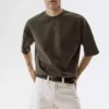 hm-7201-7673454-3 Oversized Fit Scuba T-shirt