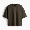 hm-7201-7673454-4 Oversized Fit Scuba T-shirt