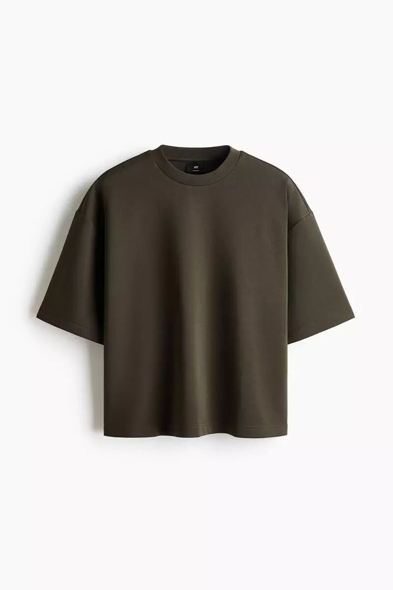 hm-7201-7673454-4 Oversized Fit Scuba T-shirt