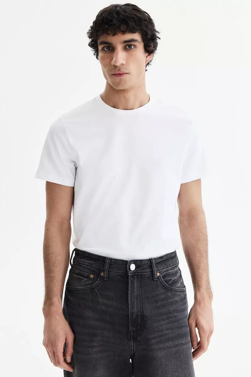 hm-7821-1878823-1 Slim Fit T-shirt