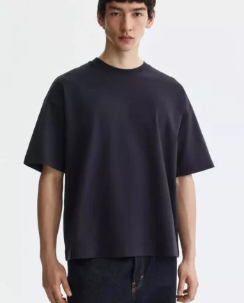 hm-9840-7284054-1 Oversized Fit Interlock T-shirt