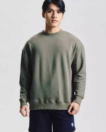 penshoppe-1279-2251324-1 Essentials Relaxed Pullover Sweatshirt