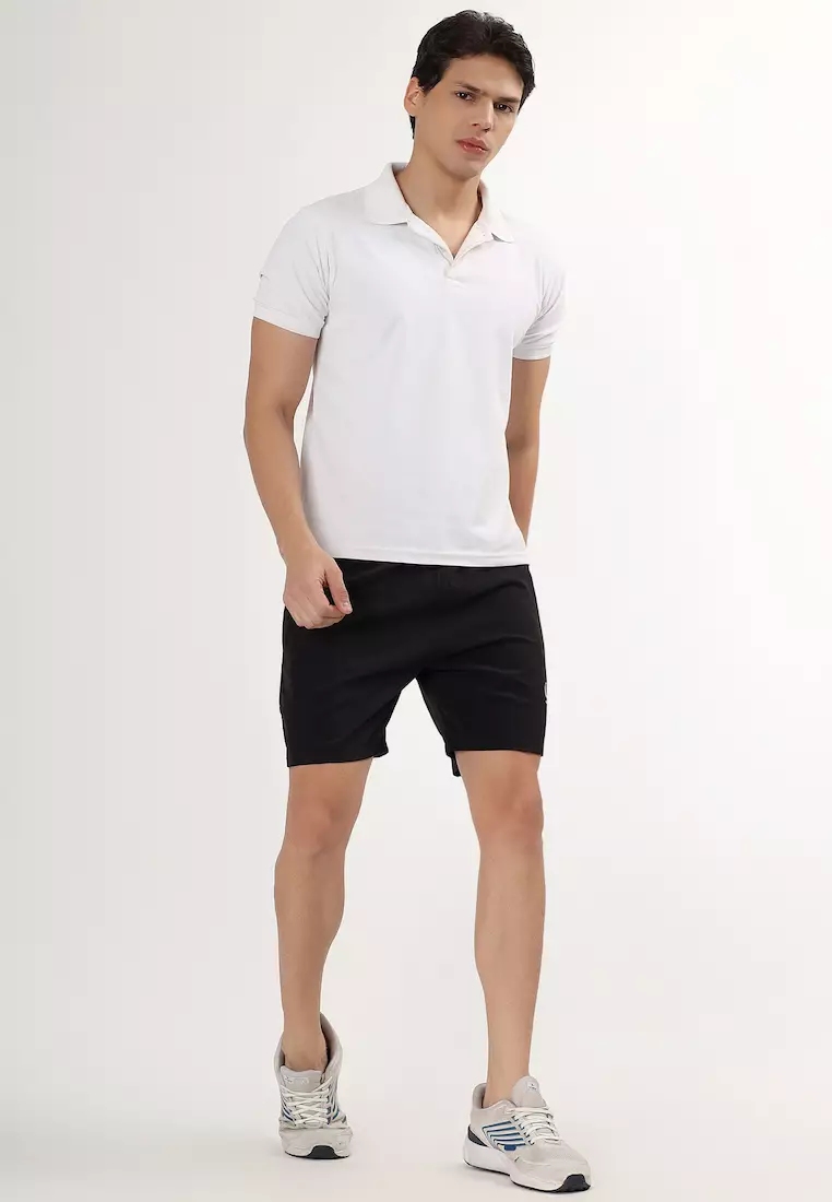 quirkyt-1555-4064724-3 Mens Black Activewear Short With Pocket