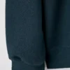 Petrol Green New Oversized /Wide Cut Polo Neck Thick Snap Fastener Sweatshirt